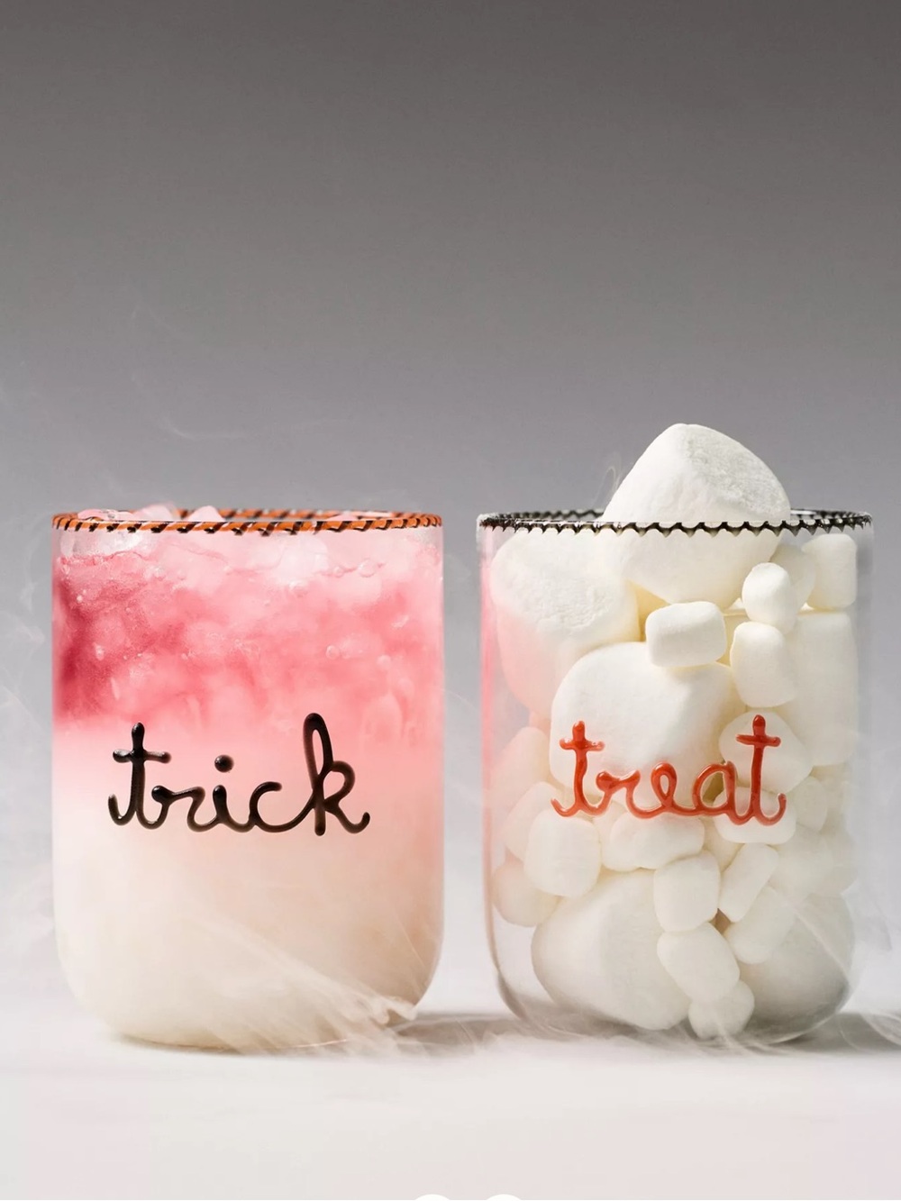 Anthropologie trick & treat juice glasses NIB